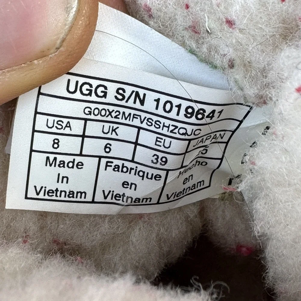 Size 8 - UGG Women's Classic Mini Waterproof Leather Boots‎ 1019641 Chestnut
